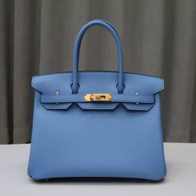 2T BIeu Paradise epsom birkin 30 with ghw