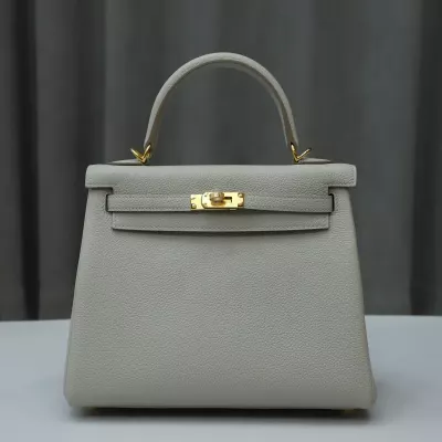 c80 gris pearl togo kelly 25 retourne with GHW