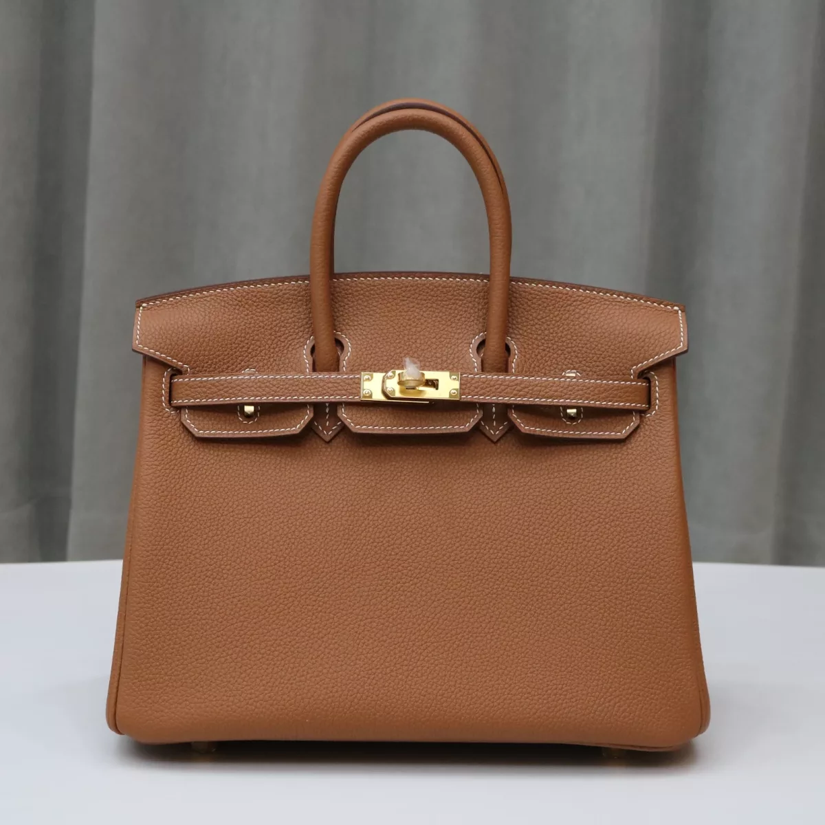 C37 GOLD togo birkin 25 with ghw