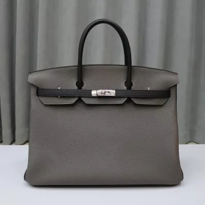 8F Etain and Nior togo birkin 40 bi-color with phw