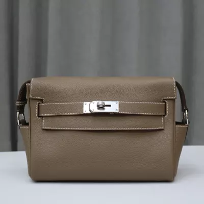 CK18 etoupe Kelly Messenger Togo With Phw