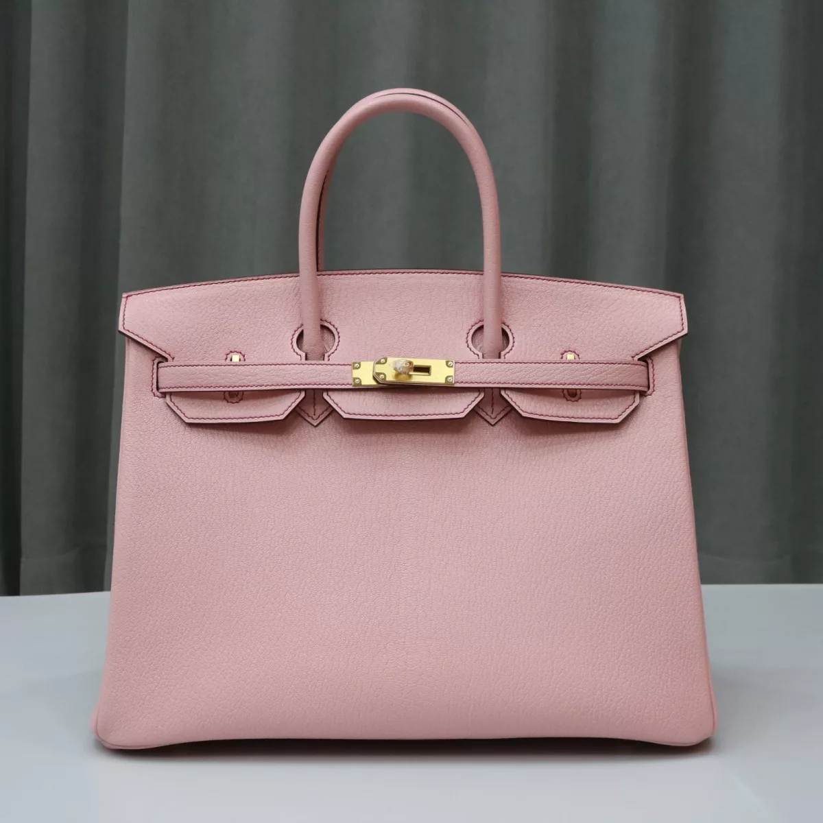 3Q Rose Sakura & E5 Rose Tyrien interior Cherve Birkin35 With GHW
