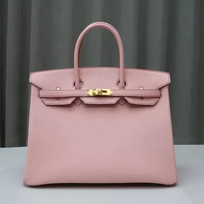 3Q Rose Sakura &amp; E5 Rose Tyrien interior Cherve Birkin35 With GHW