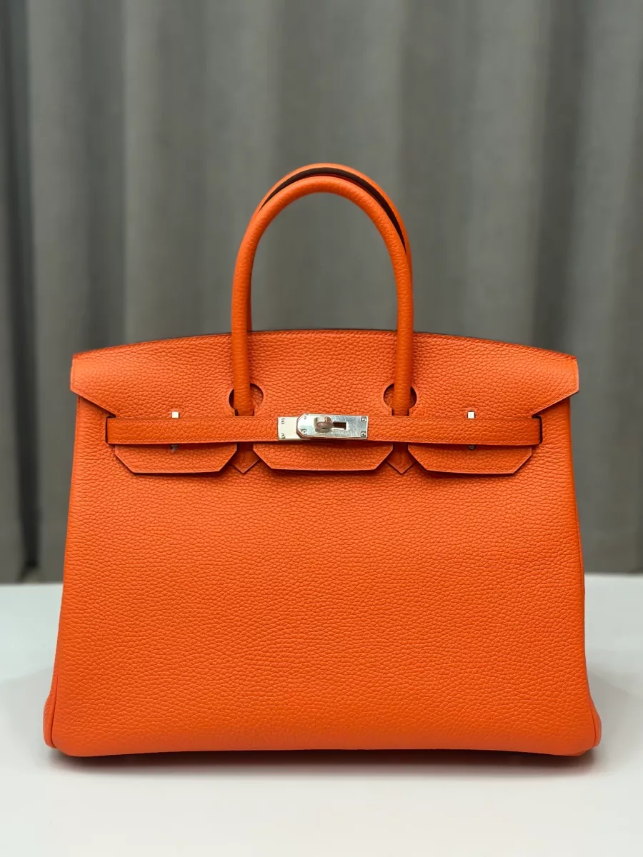 9J Feu Orange Clemence Birkin 35 With PHW