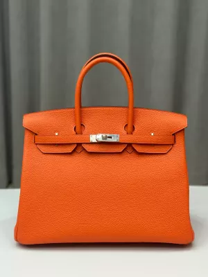 9J Feu Orange Clemence Birkin 35 With PHW