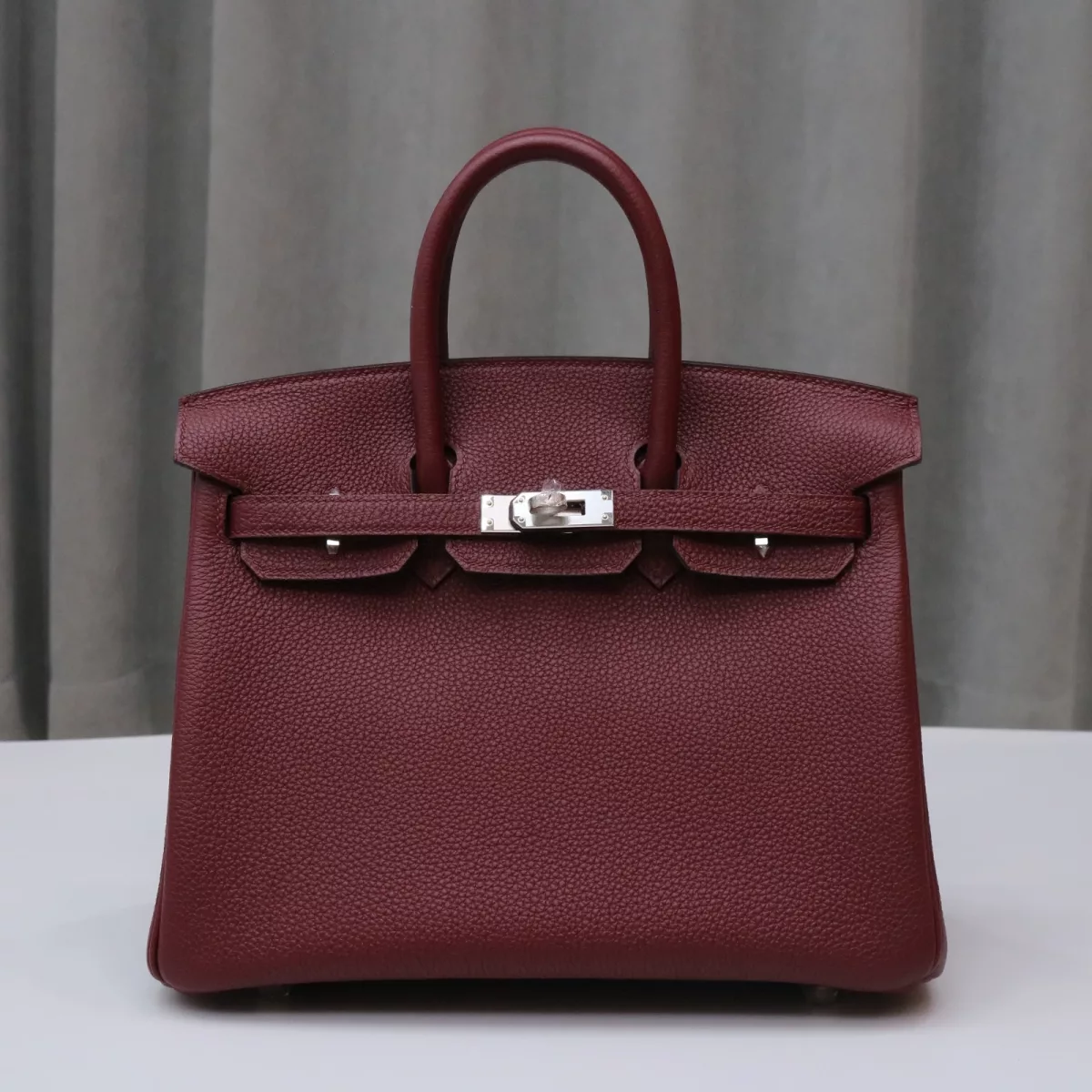 55 Rouge H Togo birkin 25 with phw