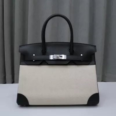 CK89 Nior swift With White Canvas Birkin30 PHW