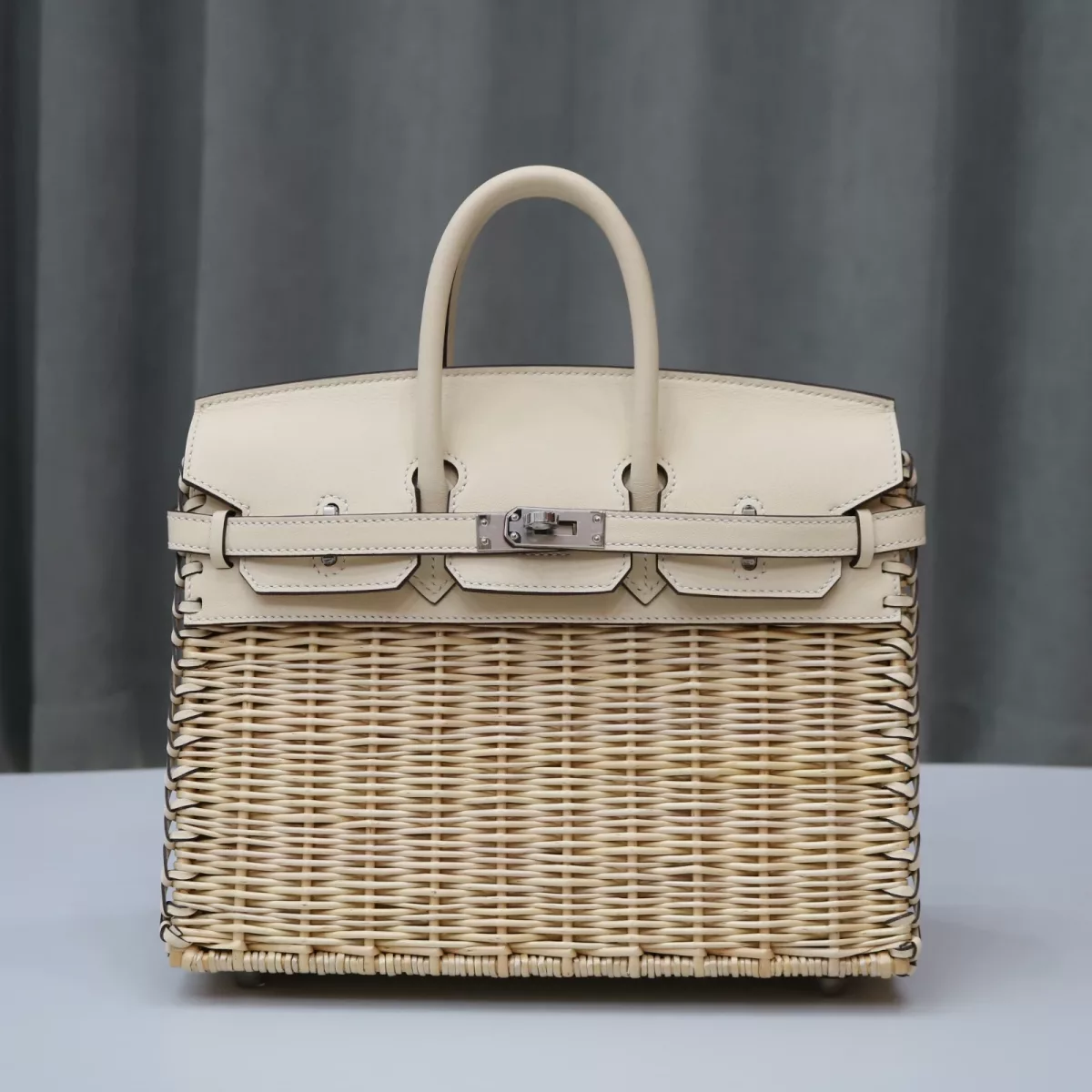 Birkin 25 picnic Nata Swift with phw