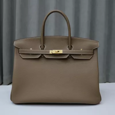 CK18 etoupe Togo Birkin 40 with GHW