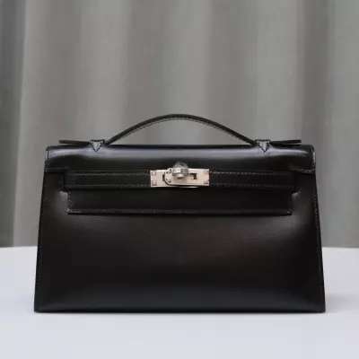 CK89 Nior BOX Kelly Pochette With PHW