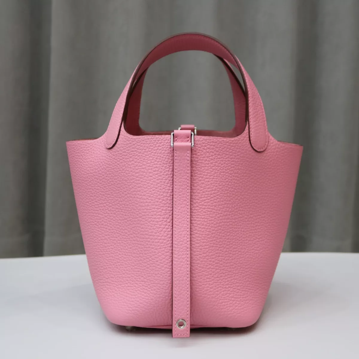 5P Bubblegum Clemence Picotin Lock 18 With PHW
