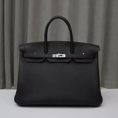 CK89 Nior &amp; 73 Bleu saphir Togo Birkin 40 With PHW