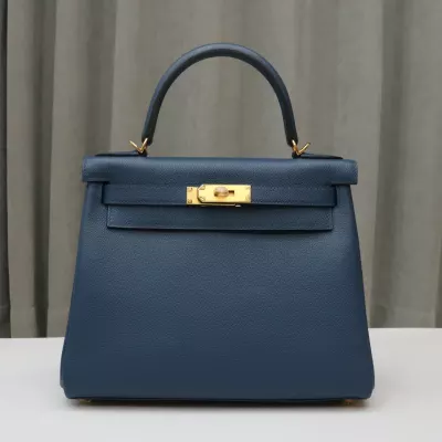 S4 Blue deep evercolor kelly 28 retourne with GHW