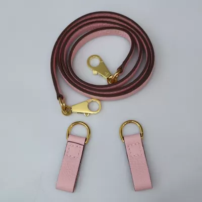 M7 Rose Darling togo strap hooks ghw for birkin 25/birkin