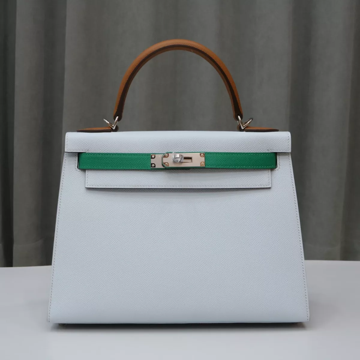 T0 Blue brume /O6 Vert jade /C37 GOLD epsom kelly 28 PHW