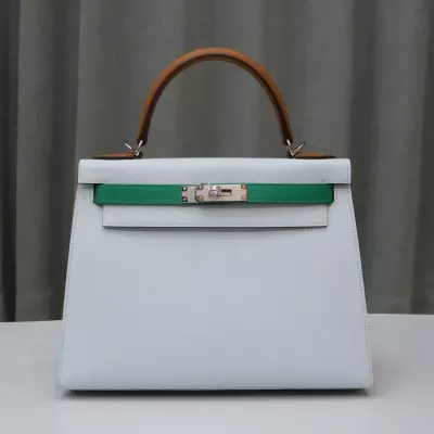 T0 Blue brume /O6 Vert jade /C37 GOLD epsom kelly 28 PHW