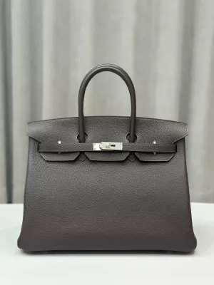 47 ChocoIate togo birkin 35 with PHW