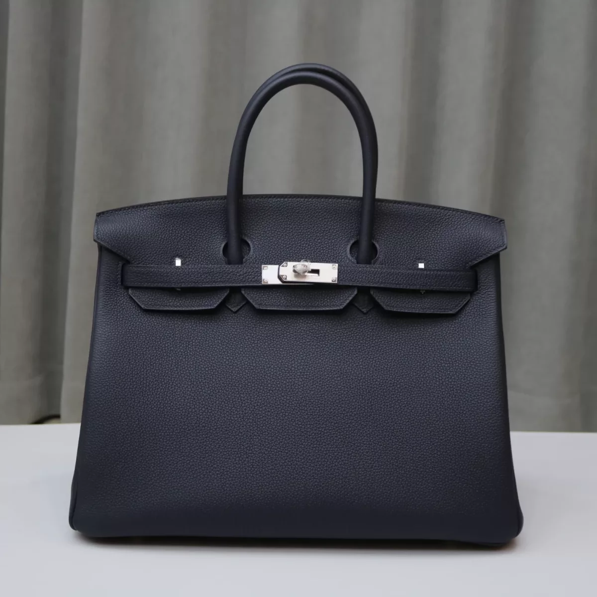 2Z blue nuit togo Birkin 35 PHW