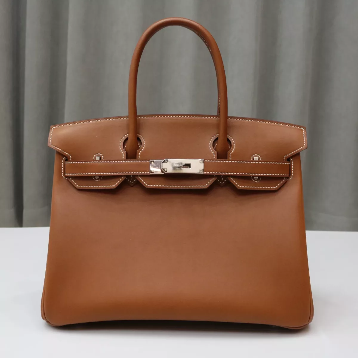 C37 Gold Barenia birkin 30 with PHW