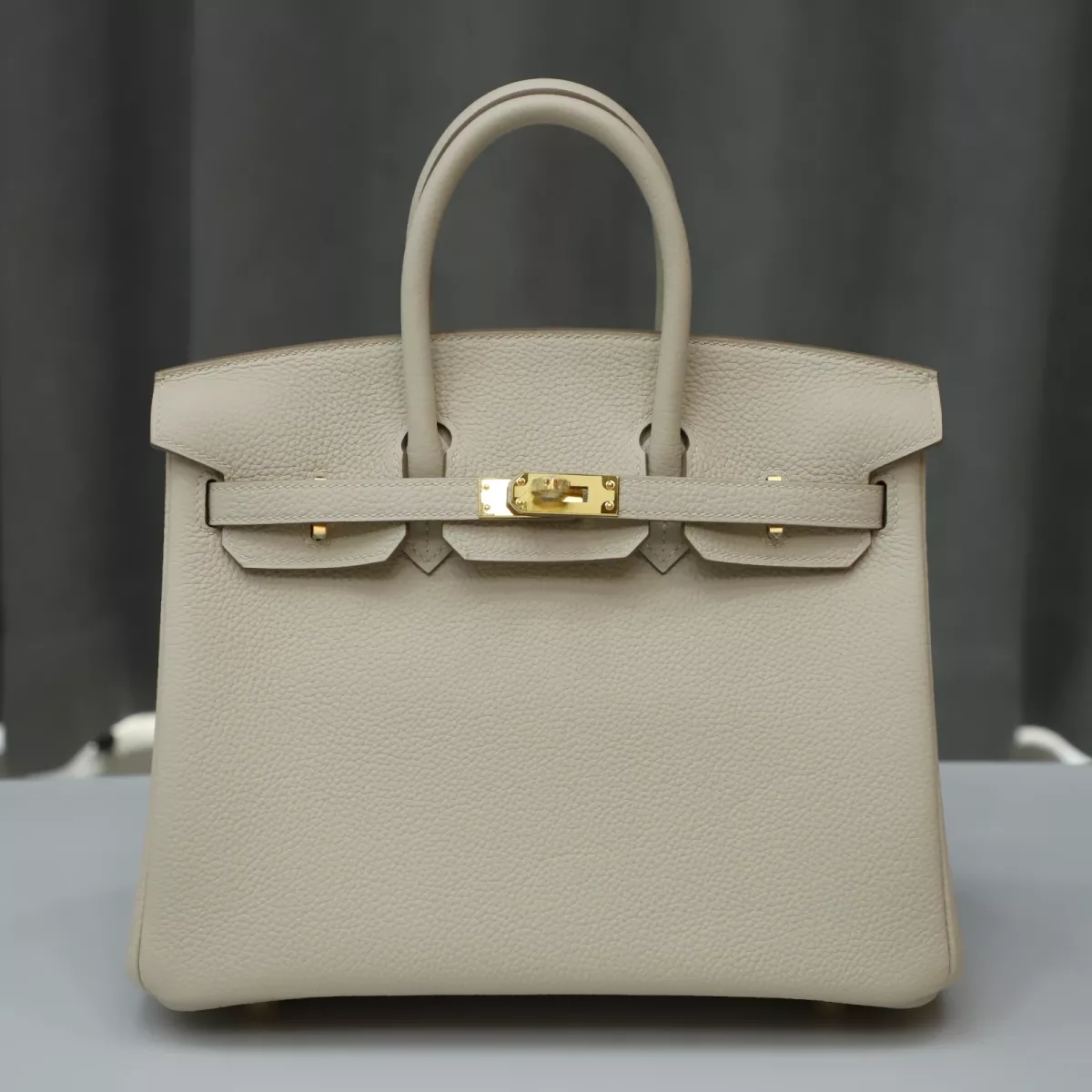 C10 Craie togo birkin 25 with GHW