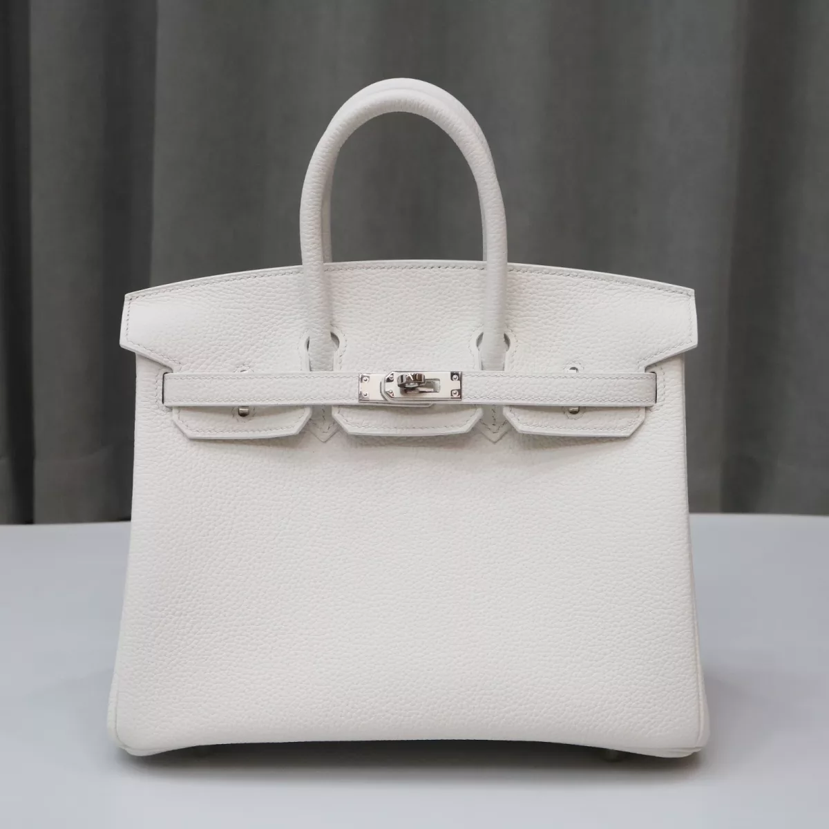 01 Blanc togo birkin 25 with phw