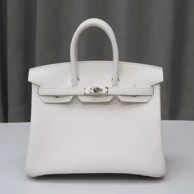 01 Blanc togo birkin 25 with phw