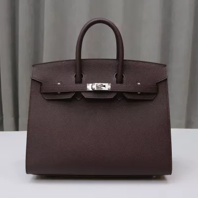 57 Bordeaux epsom Birkin 25 sellier with PHW