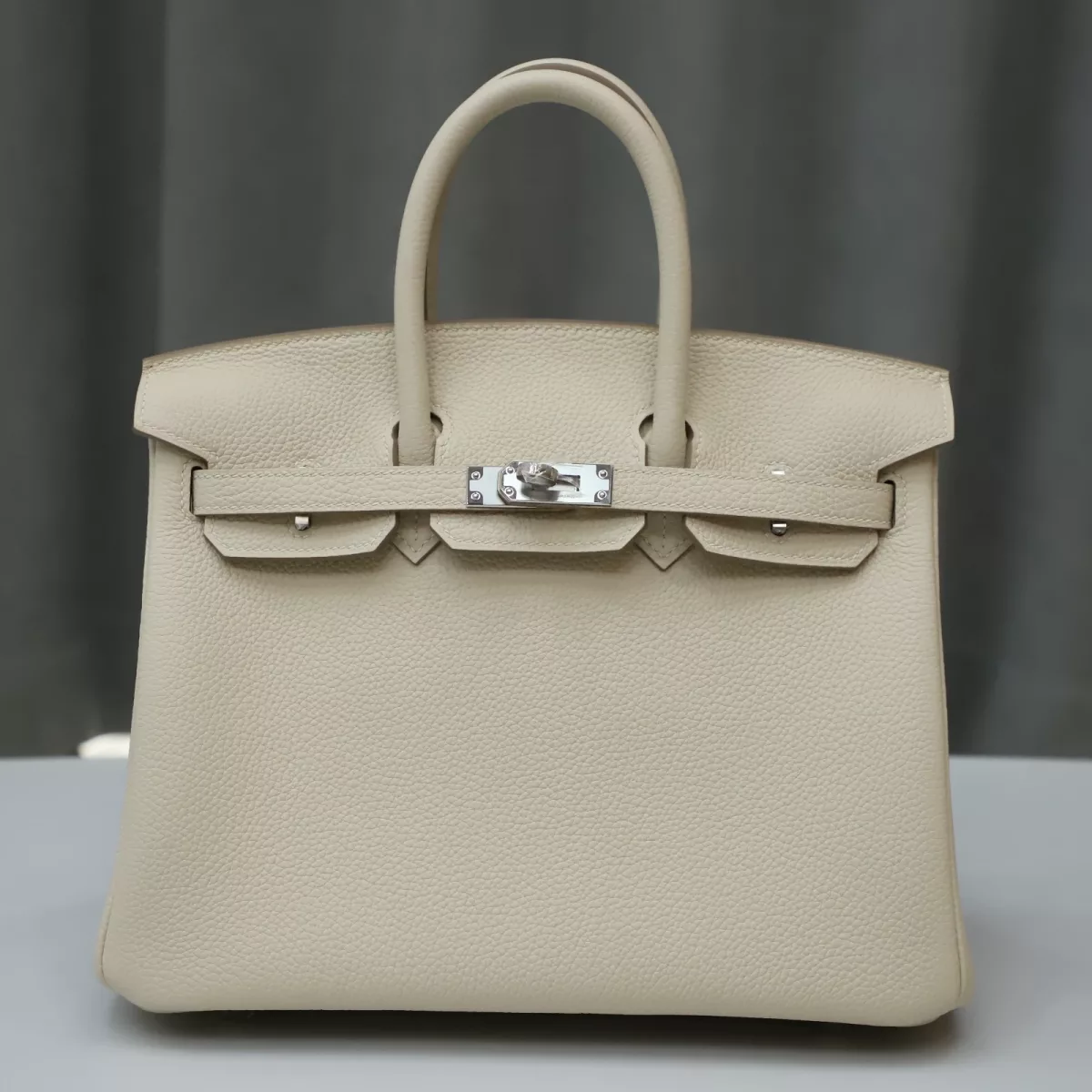 C10 Craie togo birkin 25 with PHW