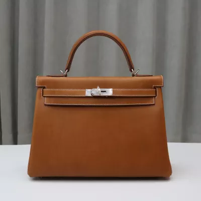 c37 gold barenia fauve Kelly 32 with phw