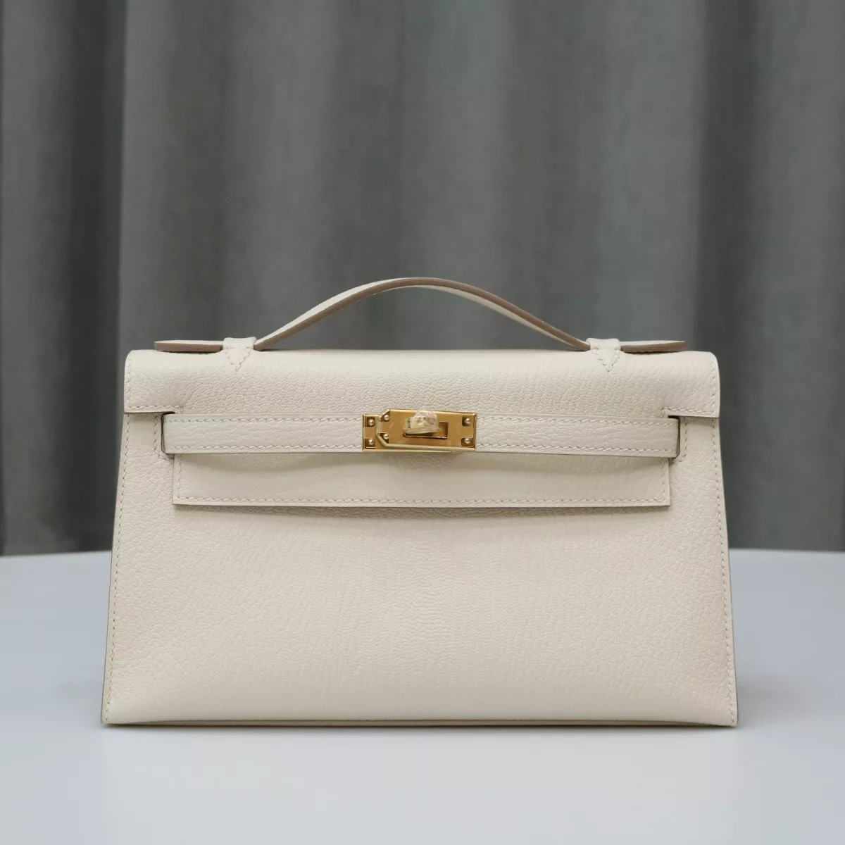 0T mushroom and K1 Rouge Grenat interior Cherve Mysore Kelly Pochette With GHW