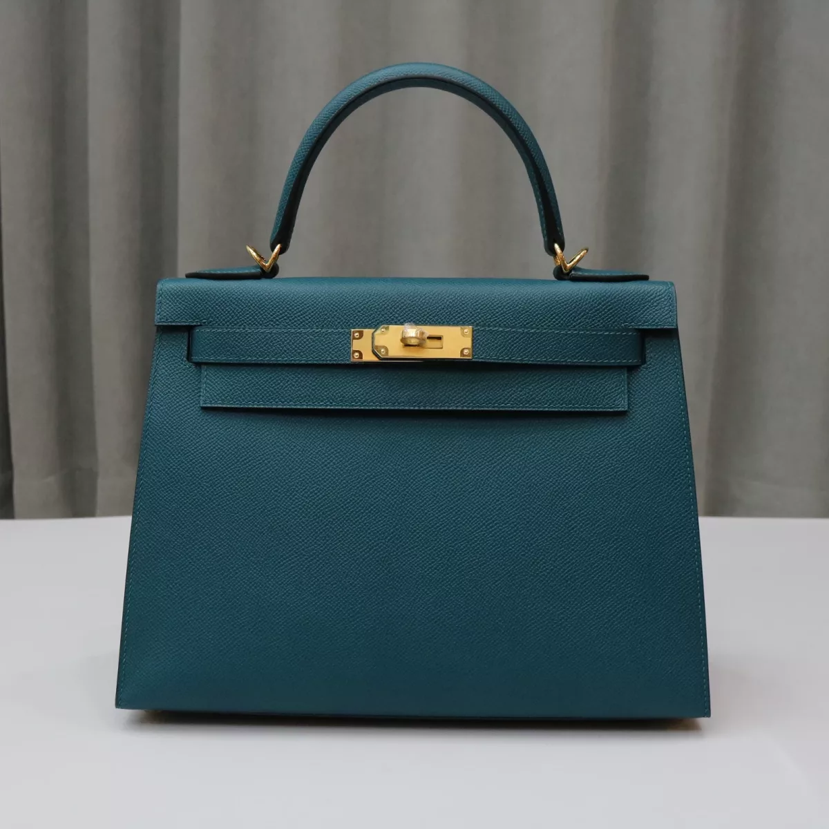 Vert Bosphore epsom and Rose Lipstick interior kelly 28 with ghw, HSS
