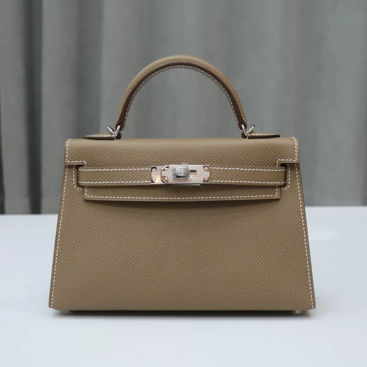 CK18 etoupe epsom mini kelly II with PHW