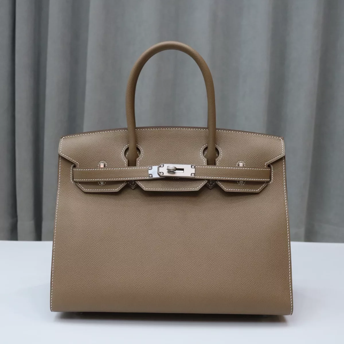 CK18 etoupe epsom sellier birkin 30 with PHW