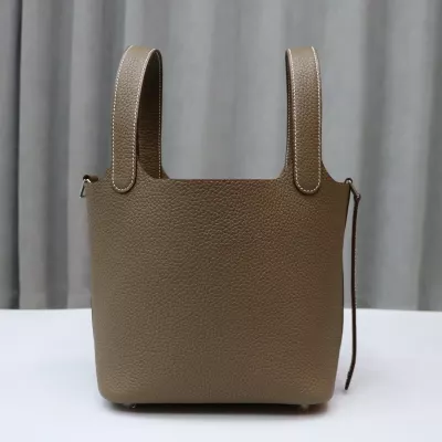 CK18 etoupe clemence picotin 18cm with phw
