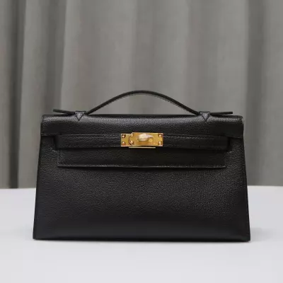 CK89 Nior cherve mysore K1 Rouge Grenat interior kelly pochette with GHW