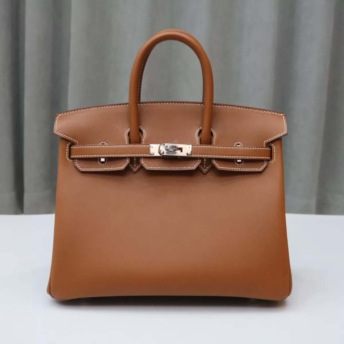 C37 Gold Barenia birkin 25 with phw