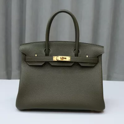 C6 Vert de Gris togo birkin 30 GHW