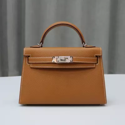 C37 GOLD Epsom Kelly Mini II With phw