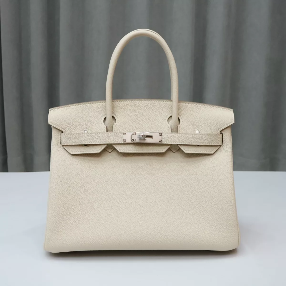 C10 Craie togo birkin 30 with PHW