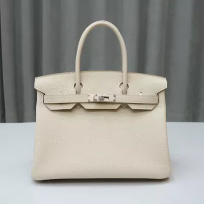 C10 Craie togo birkin 30 with PHW