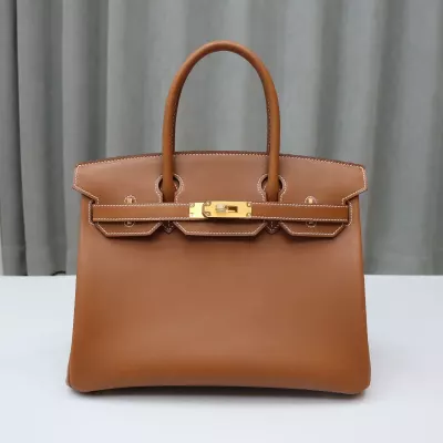 C37 Gold Barenia birkin 30 with GHW