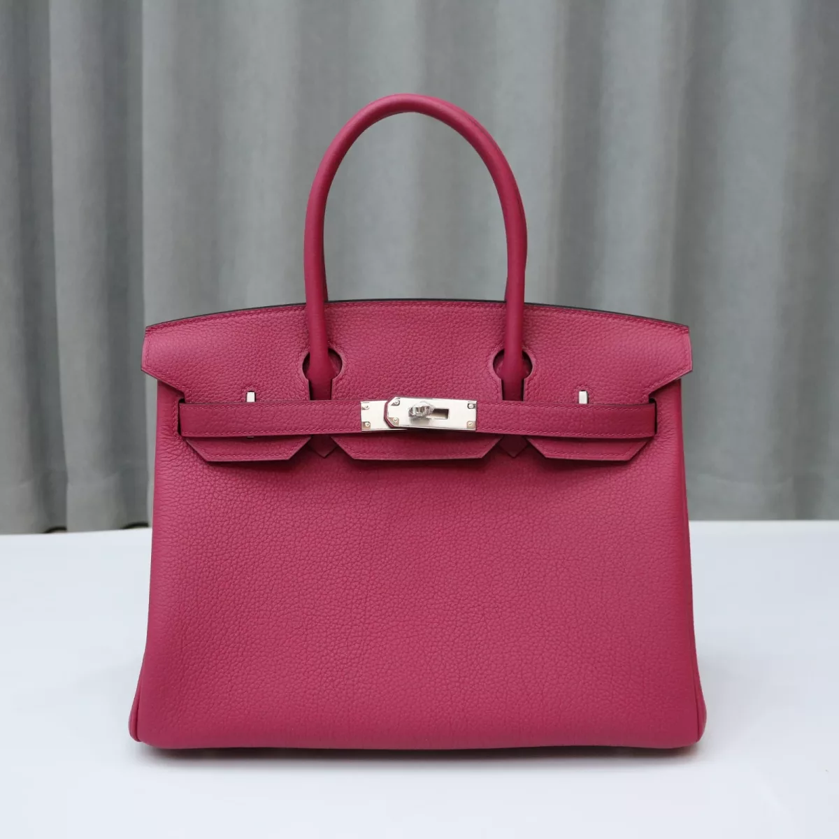 L3 rose pourple Birkin 30 Togo with phw