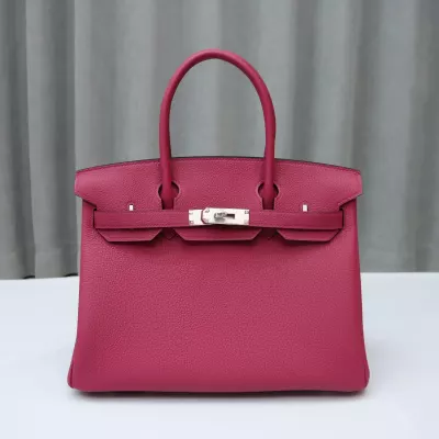 L3 rose pourple Birkin 30 Togo with phw