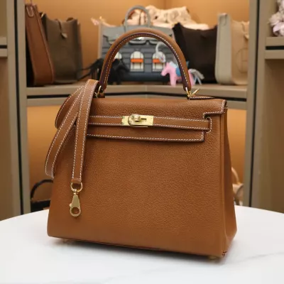 C37 GOLD barenia faubourg kelly 25 retourne with ghw