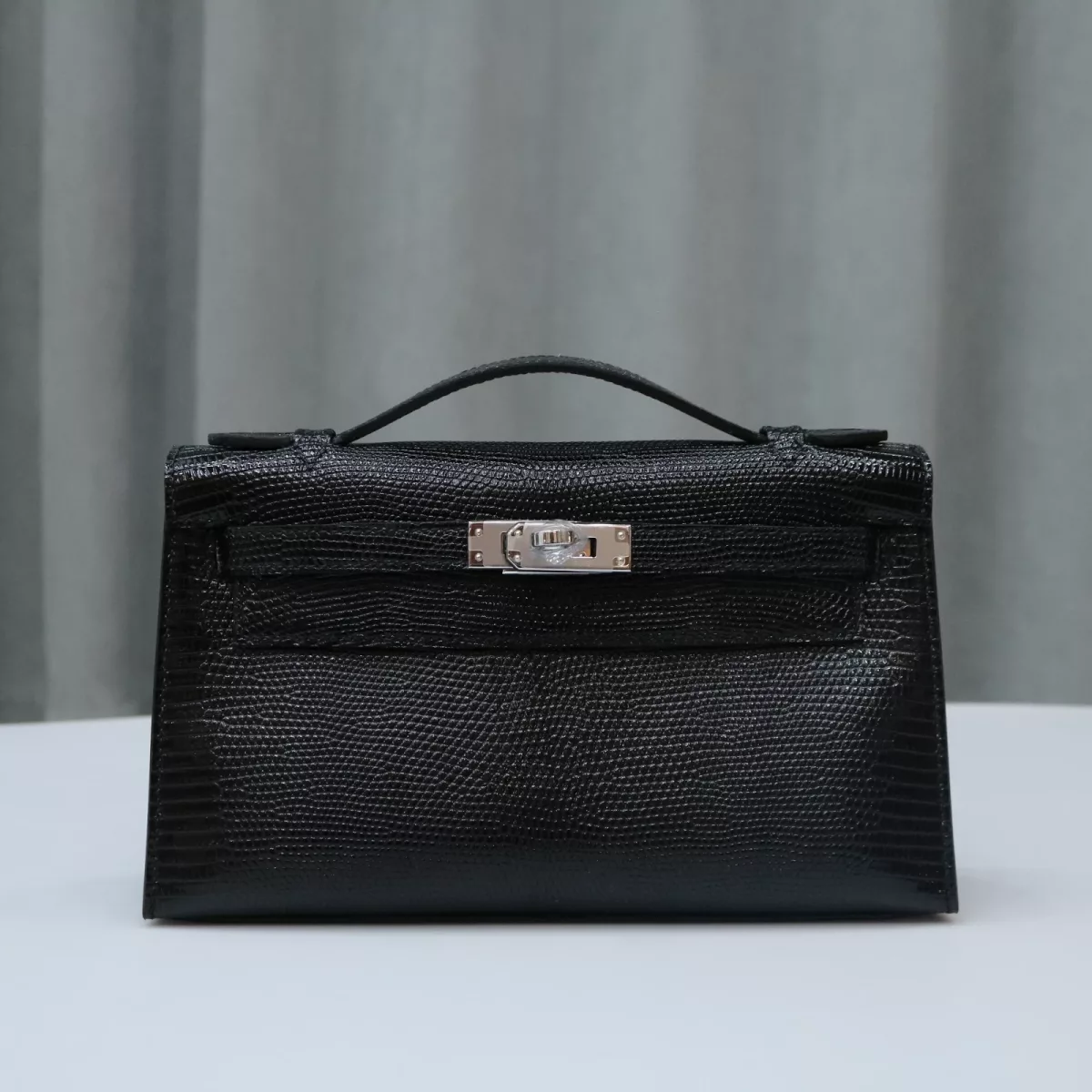 CK89 Nior lizard kelly pochette with phw