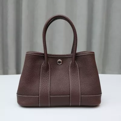 0G rouge sellier Negonda Garden Party Mini With Phw white stitching
