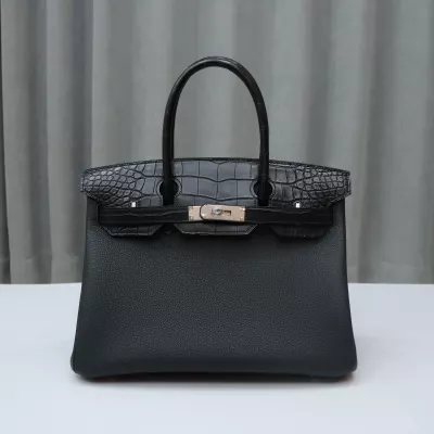 CK89 Nior togo and alligator matte crocodile birkin 30 touch with phw