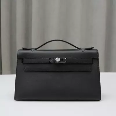 CK89 Nior swift kelly pochette so black hardware