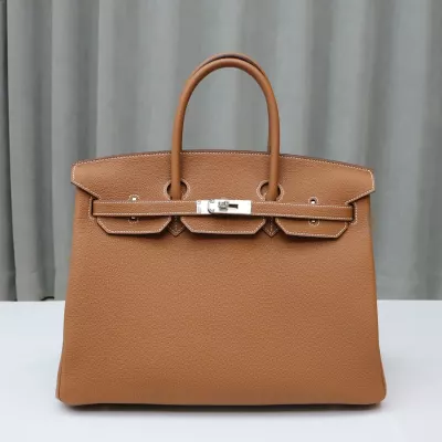 C37 Gold/ J7 Blue Line interior Togo Birkin 35 PHW