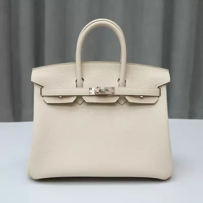 C10 Craie togo birkin 25 with PHW